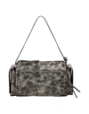 Gcds Woman Handbag Grey Size - Polyurethane In Gray