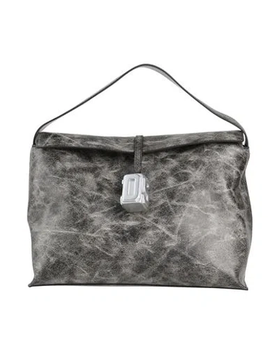 Gcds Woman Handbag Grey Size - Synthetic Fibers