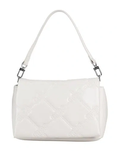 Gcds Woman Handbag White Size - Textile Fibers