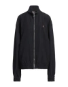 Gcds Woman Jacket Charcoal Size L Polyester, Viscose, Elastane