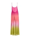 Gcds Woman Jumpsuit Fuchsia Size M Polyamide In Pink