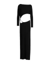 Gcds Bling Long Dress In Black