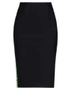 GCDS GCDS WOMAN MIDI SKIRT BLACK SIZE S POLYAMIDE, ELASTANE