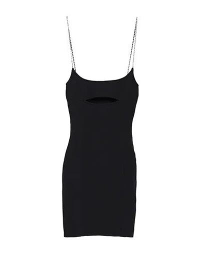 GCDS GCDS WOMAN MINI DRESS BLACK SIZE S POLYAMIDE