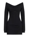 Gcds Short Dresses In Black