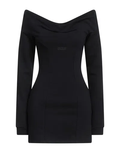 Gcds Short Dresses In Black