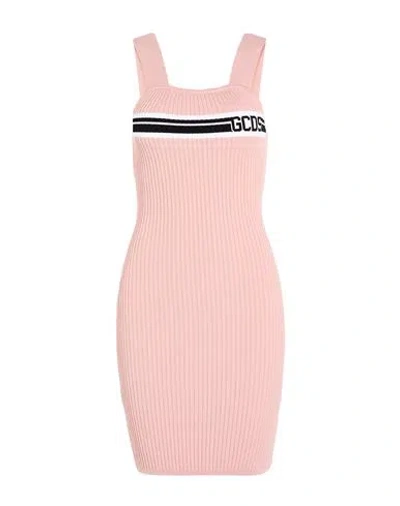 Gcds Woman Mini Dress Blush Size Xs Viscose, Polyester In Pink