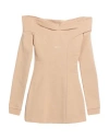 Gcds Woman Short Dress Sand Size M Cotton In Beige