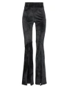 Gcds Woman Pants Black Size 8 Polyester, Elastane, Polyamide In Black