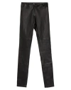 Gcds Woman Pants Black Size M Leather In Black