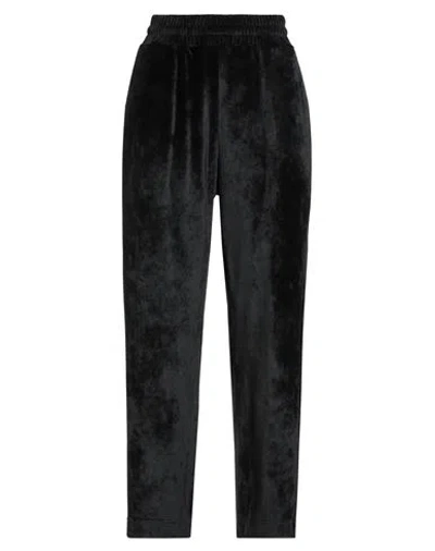 Gcds Woman Pants Black Size M Polyester, Elastane
