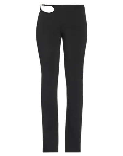 Gcds Woman Pants Black Size S Viscose, Polyester
