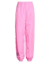 Gcds Woman Pants Fuchsia Size Xs Polyester In Pink