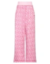 Gcds Woman Pants Pink Size M Cotton In Pink