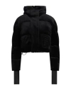 Gcds Woman Puffer Black Size S Polyester, Elastane In Black