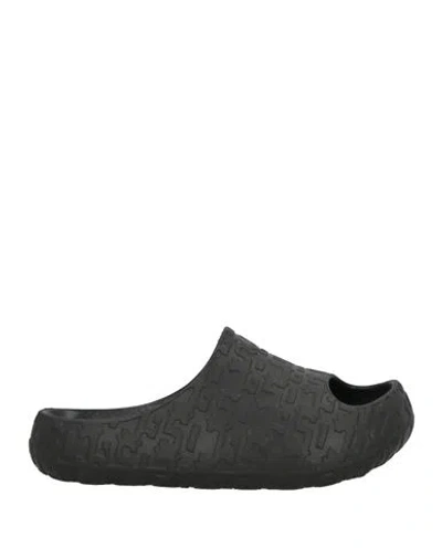 Gcds Woman Sandals Black Size 6-7 Rubber