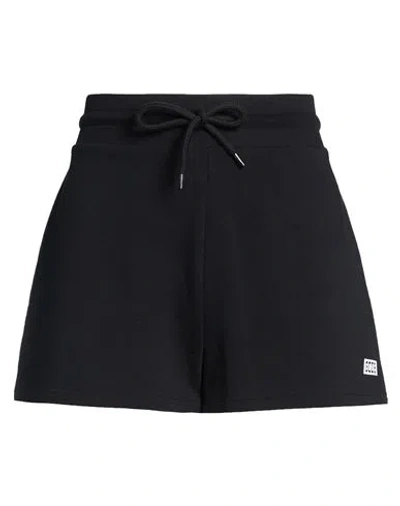 Gcds Woman Shorts & Bermuda Shorts Black Size L Cotton