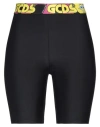 Gcds Knee-high Legging Shorts In Black