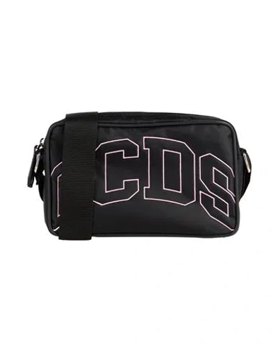 Gcds Woman Shoulder Bag Pink Size - Textile Fibers