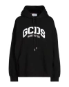 Gcds Woman Sweatshirt Black Size L Cotton In Black
