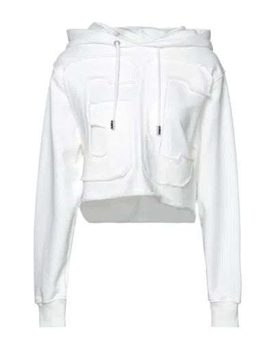 Gcds Sweatshirts In White