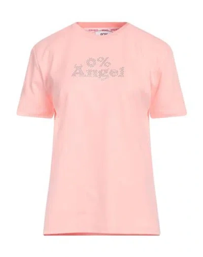 Gcds Woman T-shirt Pink Size S Cotton