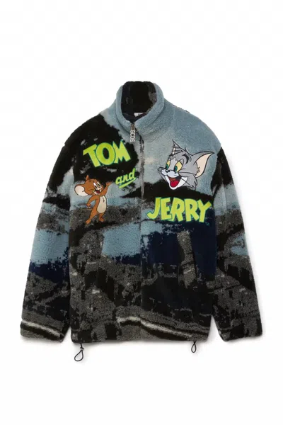 Gcds Women's Bold Graphic Print Jacket In Multicolor