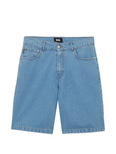 Gcds X Betty Boop Cotton Shorts In Blue
