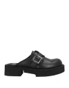 Gcds X Clarks Man Mules & Clogs Black Size 7.5 Leather In Black