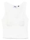 Gcds X Hello Kitty Printed Top In White