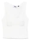 Gcds X Hello Kitty Printed Top In White