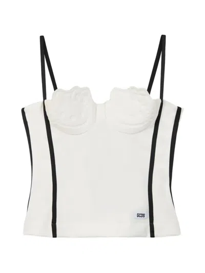 Gcds X Hello Kitty Strappy Top In White