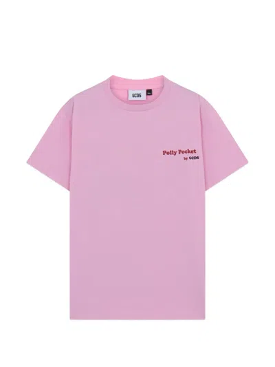 Gcds X Polly Pocket Graphic-print T-shirt In Blue
