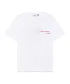 Gcds Oversize T-shirt Polly Pocket Pizza In Optic White