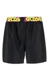 Gcds X Spongebob Logo Swim Shorts In Schwarz