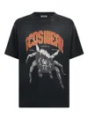 Gcds Wear Oversized T-shirt With Spider In Black