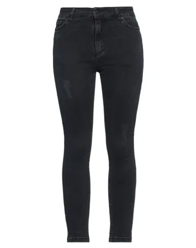 Gdd Gold Digger Denim Woman Jeans Black Size 32 Cotton, Elastane
