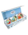 G.debrekht Christmas In July Glass Ornament - Set Of 3 In Multi