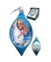 G.debrekht Nutcracker Dance Drop Glass Ornament In Multi