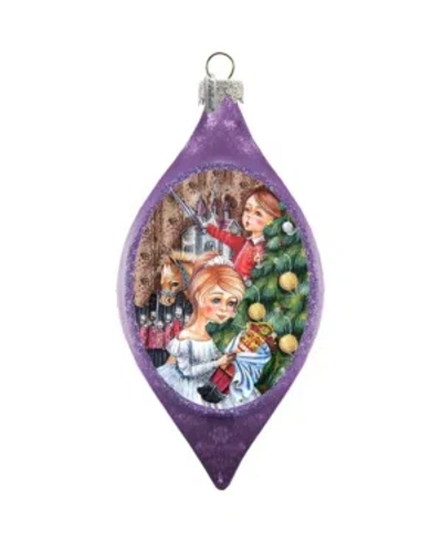 G.debrekht Nutcracker Glass Ornament In Multi