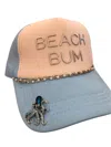 Gdg Hats Custom Summer Trucker Hat In Light Blue In Blue