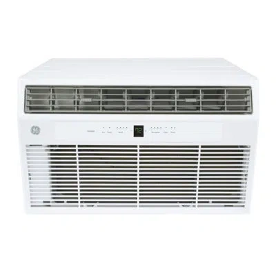 Ge Appliances 10000 Btu Through The Wall Air Conditioner With Remote Included In White