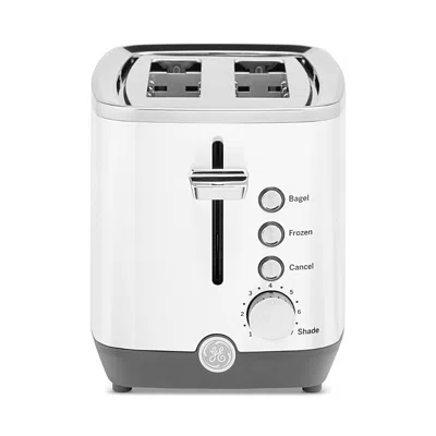 Ge Appliances 2 Slice Toaster In White