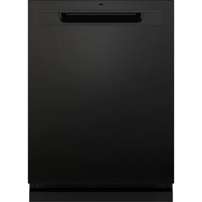 Ge Appliances 24" 45 Decibel Energy Star Certified Built-in Top Control Dishwasher With Adjustable Rack And Tall T In Black
