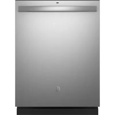 Ge Appliances 24" 55 Dba Smart Built-in Digital Control Dishwasher In Silver