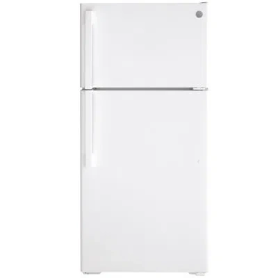 Ge Appliances 28" Top Freezer 15.6 Cu. Ft. Refrigerator In White