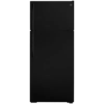 Ge Appliances 28" Top Freezer 17.5 Cu. Ft. C In Black