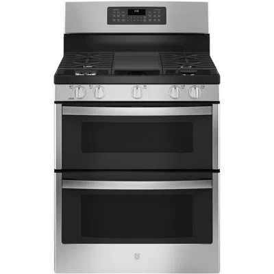 Ge Appliances 30" 6.8 Cu.ft. Freestanding Gas Range With Griddle In Stainless Steel
