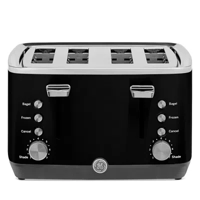 Ge Appliances 4 Slice Toaster In Black