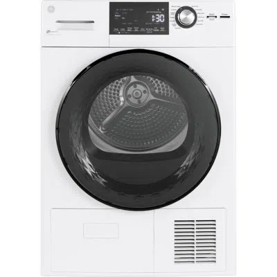 Ge Appliances 4.1 Cu. Ft. Ventless Condenser Electric Dryer In White